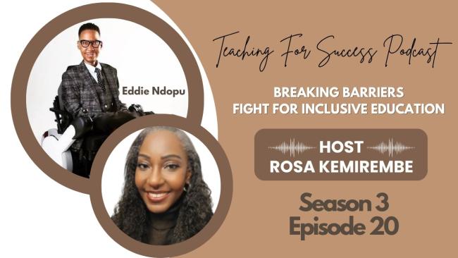 Embedded thumbnail for Breaking Barriers: Eddie Ndopu and the Fight for Inclusive Education - Sn. 3 - Ep. 20