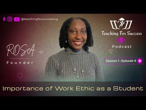 Embedded thumbnail for Importance of Work Ethic as a Student - Sn.1 - Ep.9